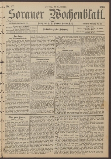 Sorauer Wochenblatt, Nr. 47. (24. Februar 1893)