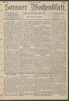 Sorauer Wochenblatt, Nr. 59. (10. M&auml;rz 1893)