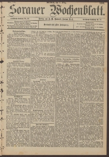 Sorauer Wochenblatt, Nr. 63. (15. M&auml;rz 1893)