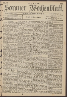 Sorauer Wochenblatt, Nr. 65. (17. M&auml;rz 1893)