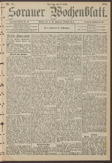 Sorauer Wochenblatt, Nr. 94. (23. April 1893)