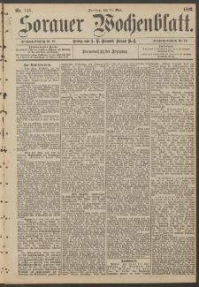 Sorauer Wochenblatt, Nr. 115. (19. Mai 1893)