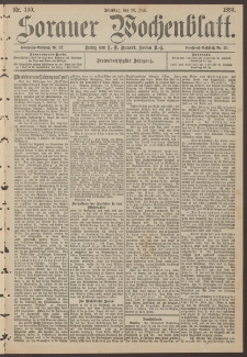 Sorauer Wochenblatt, Nr. 140. (20. Juni 1893)