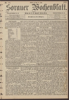 Sorauer Wochenblatt, Nr. 141. (21. Juni 1893)