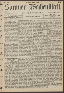 Sorauer Wochenblatt, Nr. 190. (18. August 1893)