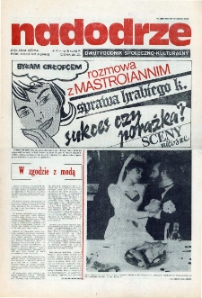 Nadodrze: dwutygodnik społeczno-kulturalny, nr 5 (6 - 19 III 1988 R.)