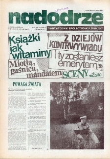 Nadodrze: dwutygodnik społeczno-kulturalny, nr 10 (15 - 28 V 1988 R.)