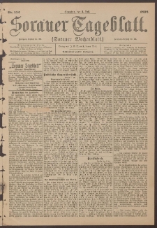 Sorauer Tageblatt (Sorauer Wochenblatt), Nr. 152. (3. Juli 1898)