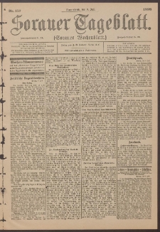 Sorauer Tageblatt (Sorauer Wochenblatt), Nr. 157. (9. Juli 1898)