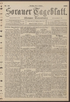 Sorauer Tageblatt (Sorauer Wochenblatt), Nr. 32. (8. Februar 1898)