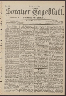 Sorauer Tageblatt (Sorauer Wochenblatt), Nr. 53. (4. M&auml;rz 1898)
