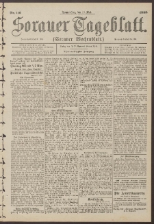 Sorauer Tageblatt (Sorauer Wochenblatt), Nr. 116. (19. Mai 1898))
