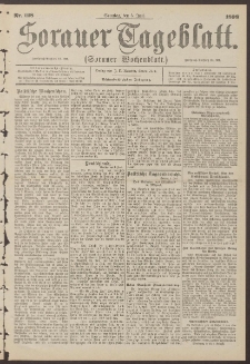 Sorauer Tageblatt (Sorauer Wochenblatt), Nr. 128. (5. Juni 1898)