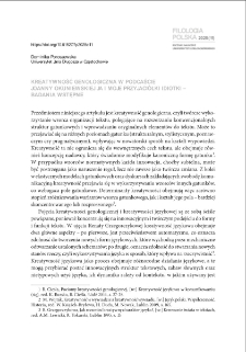Kreatywność genologiczna w podcaście Joanny Okuniewskiej "Ja i moje przyjaci&oacute;łki idiotki" - badania wstępne = Genre creativity in Joanna Okuniewska`s podcast "Ja i moje przyjaci&oacute;łki idiotki" [Me and my idiot friends] - preliminary research