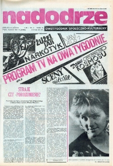 Nadodrze: dwutygodnik społeczno-kulturalny, nr 5 (1 III -14 III 1989 R.)