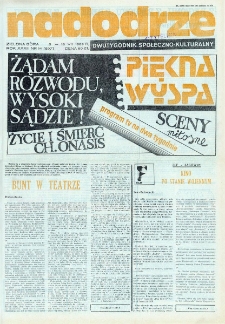 Nadodrze: dwutygodnik społeczno-kulturalny, nr 14 (5 - 18 VII 1989 R.)