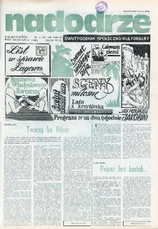 Nadodrze: dwutygodnik społeczno-kulturalny, nr 17 (16 - 29 VIII 1989 R.)