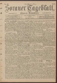 Sorauer Tageblatt (Sorauer Wochenblatt), Nr. 26. (1. Februar 1900)