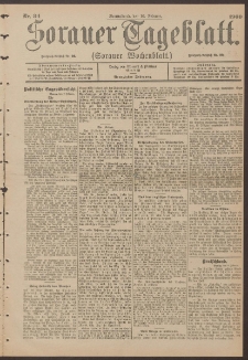 Sorauer Tageblatt (Sorauer Wochenblatt), Nr. 34. (10. Februar 1900)