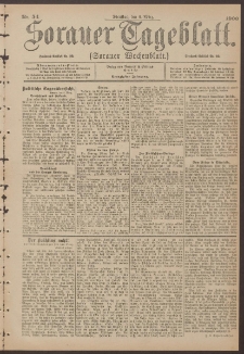 Sorauer Tageblatt (Sorauer Wochenblatt), Nr. 54. (6. M&auml;rz 1900)
