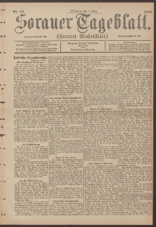Sorauer Tageblatt (Sorauer Wochenblatt), Nr. 55. (7. M&auml;rz 1900)