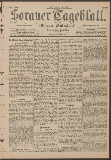 Sorauer Tageblatt (Sorauer Wochenblatt), Nr. 130. (8. Juni 1900)