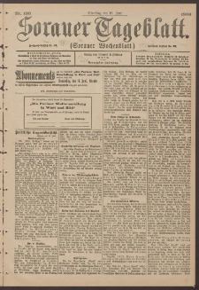 Sorauer Tageblatt (Sorauer Wochenblatt), Nr. 133. (12. Juni 1900)