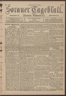 Sorauer Tageblatt (Sorauer Wochenblatt), Nr. 139. (19. Juni 1900)