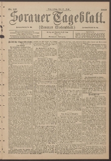Sorauer Tageblatt (Sorauer Wochenblatt), Nr. 141. (21. Juni 1900)