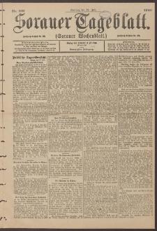 Sorauer Tageblatt (Sorauer Wochenblatt), Nr. 160. (13. Juli 1900)