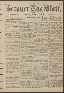 Sorauer Tageblatt (Sorauer Wochenblatt), Nr. 172. (27. Juli 1900)