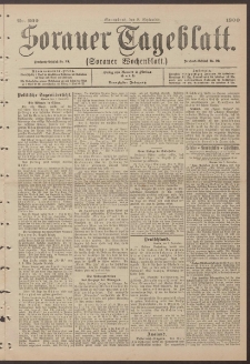 Sorauer Tageblatt (Sorauer Wochenblatt), Nr. 209. (8. September 1900)