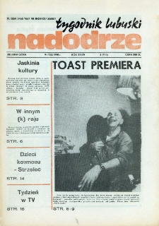 Nadodrze: tygodnik lubuski, nr 2 (9-15.I.1990 r.)