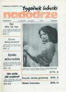 Nadodrze: tygodnik lubuski, nr 3 (16 - 22.I.1990 r.)
