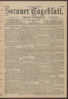 Sorauer Tageblatt (Sorauer Wochenblatt), Nr. 301. (28. Dezember 1900)