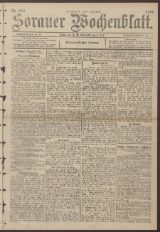 Sorauer Wochenblatt, Nr. 283. (4. Dezember 1897)