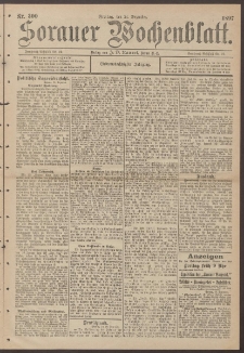 Sorauer Wochenblatt, Nr. 300. (24. Dezember 1897)