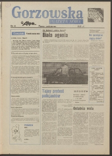 Gazeta Nowa : gorzowska : pismo codzienne, Nr 4 (11 października 1990)