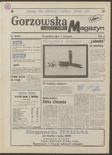 Gazeta Nowa : gorzowska : pismo codzienne, Nr 18 (31 października-1 listopada 1990)
