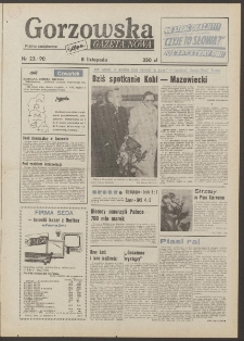 Gazeta Nowa : gorzowska : pismo codzienne, Nr 23 (8 listopada 1990)