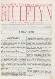 Biuletyn Informacyjny, nr 3 (5 marca 1993 r.)