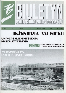 Biuletyn Politechniki Zielonog&oacute;rskiej: miesięcznik, nr 2 (luty 2001)