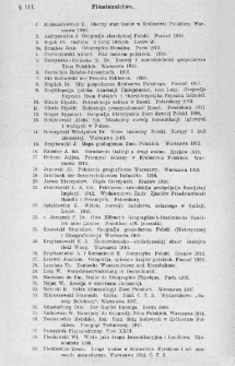 Wykład geografji ekonomicznej ziem Polski przedrozbiorowej: na podłożu geografji ekonomicznej i antropogeografji z uwzględnieniem historji i towaroznawstwa - piśmiennictwo