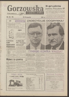 Gazeta Nowa : gorzowska : pismo codzienne, Nr 35 (26 listopada 1990)