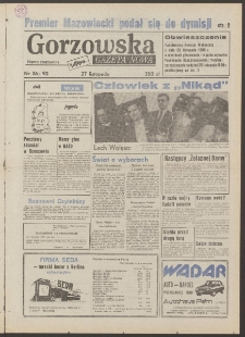 Gazeta Nowa : gorzowska : pismo codzienne, Nr 36 (27 listopada 1990)