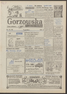 Gazeta Nowa : gorzowska : pismo codzienne, Nr 41 (4 grudnia 1990