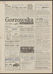 Gazeta Nowa : gorzowska : pismo codzienne, Nr 52 (19 grudnia 1990)