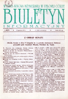 Biuletyn Informacyjny, nr 8 (13 grudnia 1994 r.)