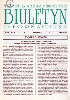 Biuletyn Informacyjny, nr 8 (19 grudnia 1995 r.)