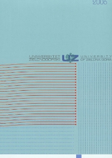 Uniwersytet Zielonog&oacute;rski = The University of Zielona G&oacute;ra